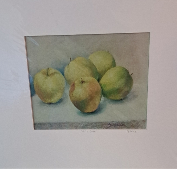 Apple Green Art Giclee Print - Picture 1 of 6